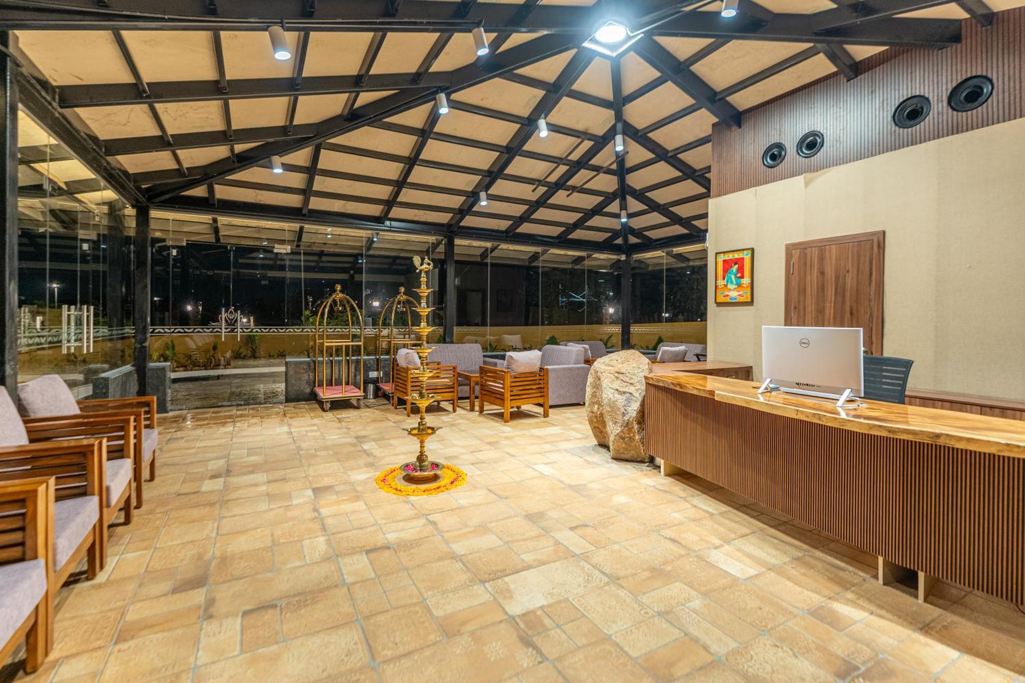 Serene Resort Hyderabad شمس أباد المظهر الخارجي الصورة